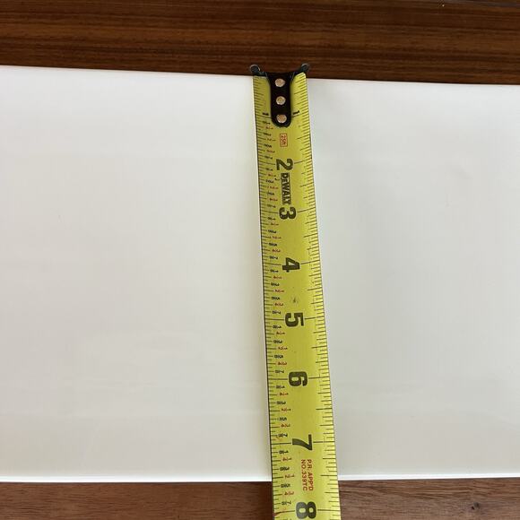 Fitz & Floyd Everyday White Porcelain Rectangular Serving Platter 15-5/8" - Picture 7 of 8